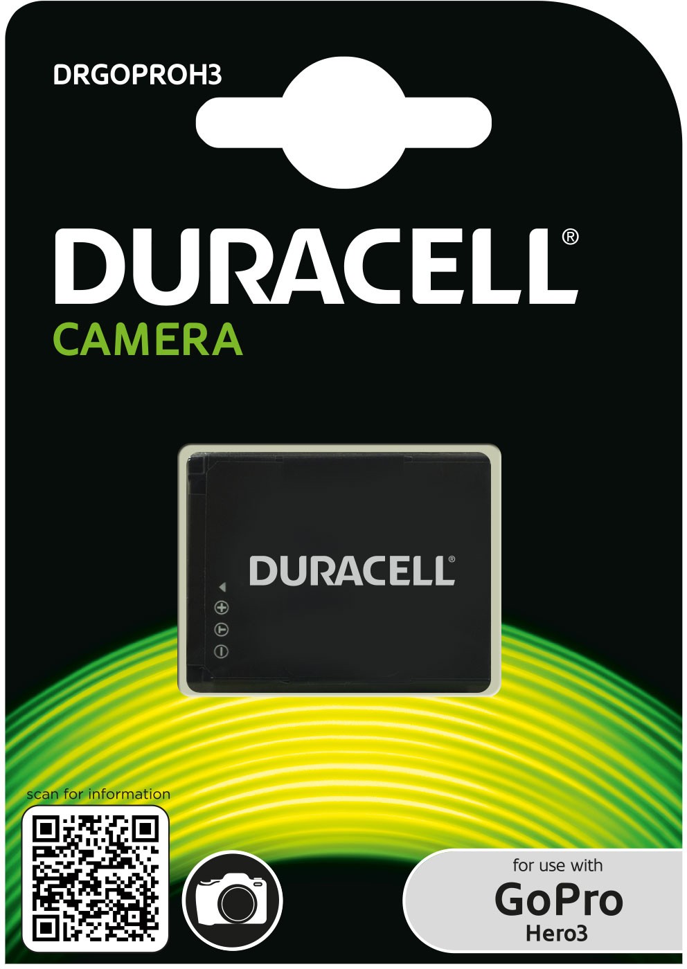 Duracell GoPro Hero 3 actionkameran akku AHBT 201 Duracell GoPro Hero 3 actionkameran akku AHBT 201